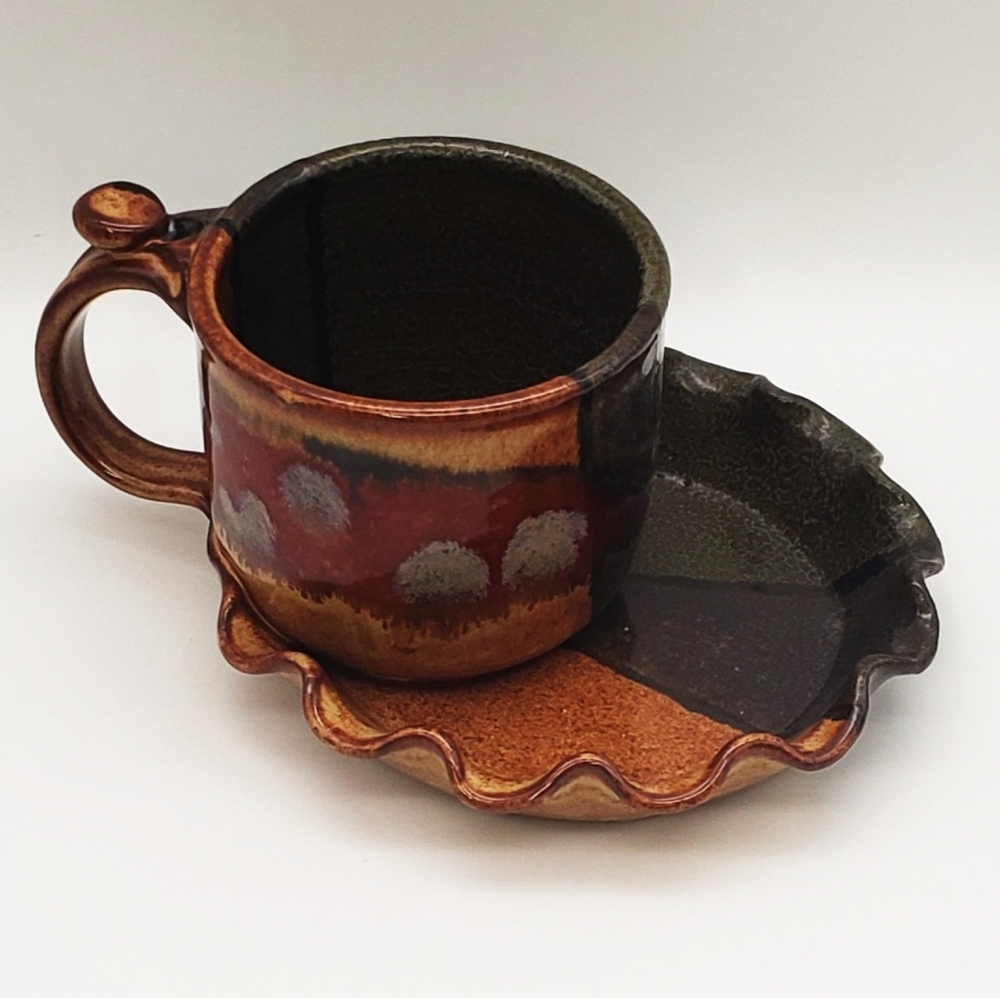 Potternot Pottery Soup & Cracker Dish